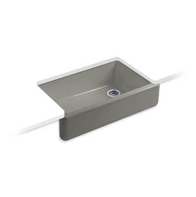 Kohler 6489-K4- Whitehaven® Undermount single-bowl farmhouse kitchen sink | FaucetExpress.ca