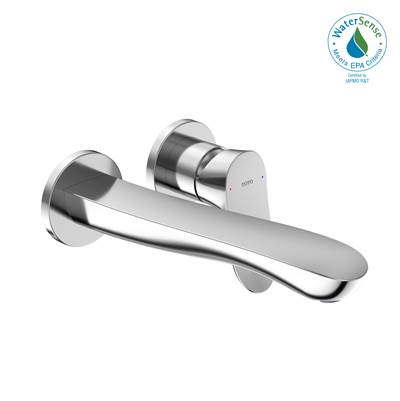 Toto TLG01311U#CP- TOTO GO 1.2 GPM Wall-Mount Single-Handle L Bathroom Faucet with COMFORT GLIDE Technology, Polished Chrome | FaucetExpress.ca