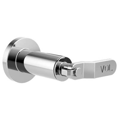 Brizo T66634-PC- Sensori Volume Control Trim - Industrial Lever | FaucetExpress.ca