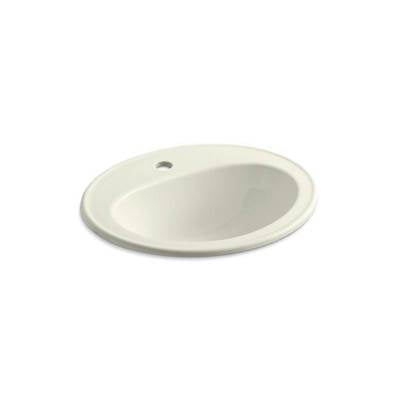 Kohler 2196-1-96- Pennington® Drop-in bathroom sink with single faucet hole | FaucetExpress.ca