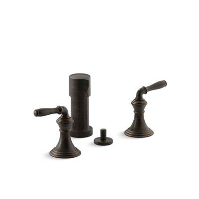 Kohler 412-4-2BZ- Devonshire® Vertical spray bidet faucet with lever handles | FaucetExpress.ca