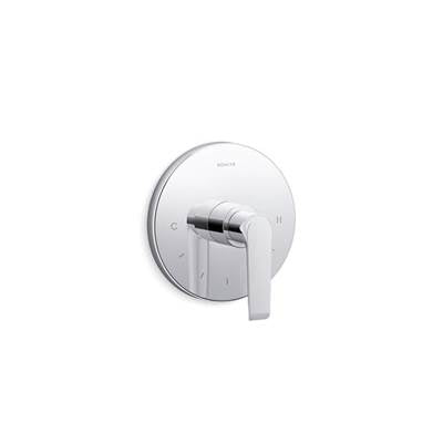 Kohler T97022-4-CP- Avid Thermostatic valve trim with lever handle | FaucetExpress.ca