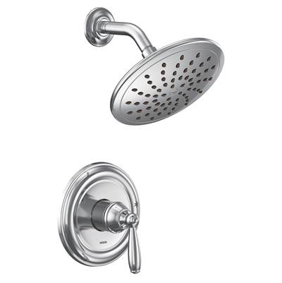 Moen UT2252EP- Brantford M-Core 2-Series Eco Performance 1-Handle Shower Trim Kit In Chrome (Valve Sold Separately)