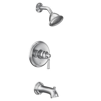 Moen UT2183EP- Dartmoor M-Core 2-Series Eco Performance 1-Handle Tub And Shower Trim Kit In Chrome (Valve Sold Separately)