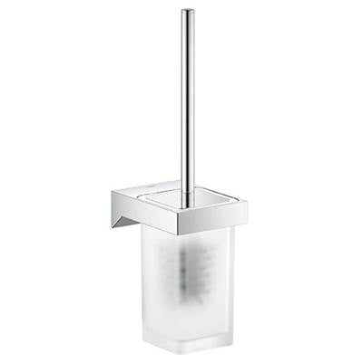 Grohe 40857000- Selection Cube Toilet Brush Set | FaucetExpress.ca