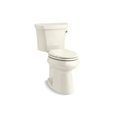 Kohler 76301-RA-96- Highline® Comfort Height® Two-piece elongated 1.28 gpf chair height toilet with right-hand trip lever | FaucetExpress.ca