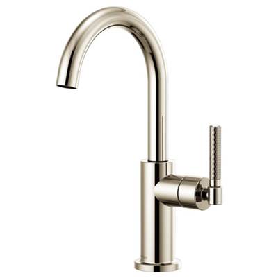 Brizo 61043LF-PN- Arc Spout Bar, Knurled Handle | FaucetExpress.ca