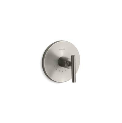 Kohler T14488-4-BN- Purist® Valve trim with lever handle for thermostatic valve, requires valve | FaucetExpress.ca