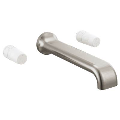 Brizo T70467-NKLHP- Two Handle Wallmount Tub Filler