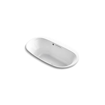 Kohler 5715-W1-0- Underscore® Oval 66'' x 36'' drop-in bath with Bask(R) heated surface | FaucetExpress.ca