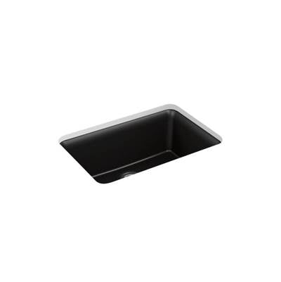 Kohler 28000-CM1- Cairn® 27-1/2'' x 18-5/16'' x 9-1/2'' Neoroc® undermount single-bowl kitchen sink with rack | FaucetExpress.ca