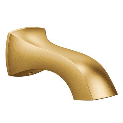 Moen 191956BG- Voss Non-Diverter Tub Spout in Brushed Gold