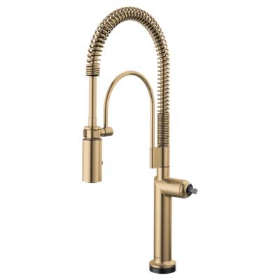 Brizo 64375LF-GLLHP- Smarttouch Spring Spout Pull- Down