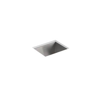 Kohler 3840-3-NA- Vault 12-1/4'' x 9-9/16'' x 9'' Top-mount/undermount bar sink with 3 faucet holes | FaucetExpress.ca