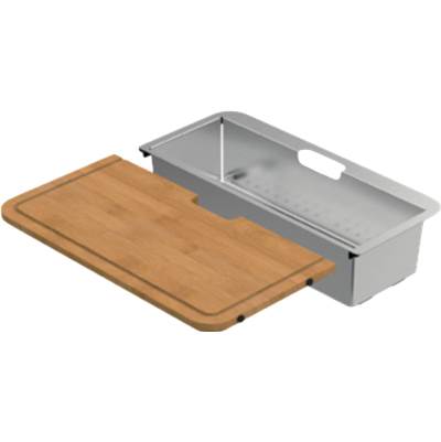 Zomodo ASC380ZF- Cutting Board / Colander Combo - FaucetExpress.ca