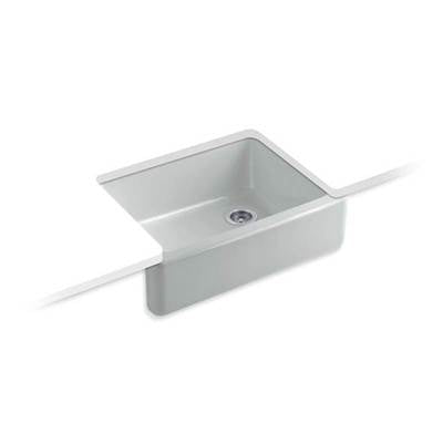 Kohler 6487-95- Whitehaven® 29-11/16'' x 21-9/16'' x 9-5/8'' Undermount single-bowl farmhouse kitchen sink | FaucetExpress.ca