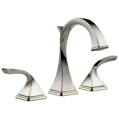 Brizo 65330LF-PN-ECO- Two Handle Widespread Lavatory Faucet