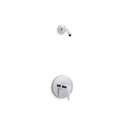 Kohler TLS97077-4-CP- Pitch Rite-Temp® shower trim set, less showerhead | FaucetExpress.ca