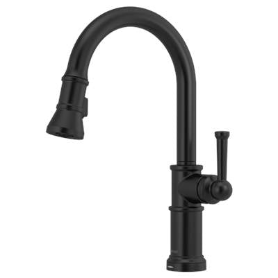 Brizo 63025LF-BL- Single Handle Pull-Down Kitchen Faucet