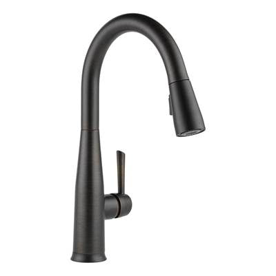 Delta 9113T-RB-DST- Single Handle Pull-Down Kitchen Faucet With Touch2O | FaucetExpress.ca