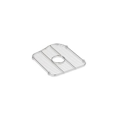 Kohler 5117-ST- Staccato stainless steel large sink rack, 13-1/4'' x 15-7/8'', for right-hand bowl | FaucetExpress.ca