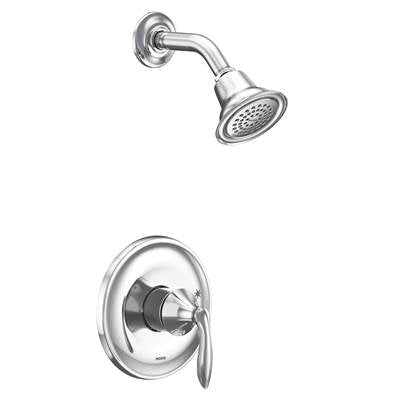 Moen UT2132EP- Eva M-Core 2-Series Eco Performance 1-Handle Shower Trim Kit In Chrome (Valve Sold Separately)