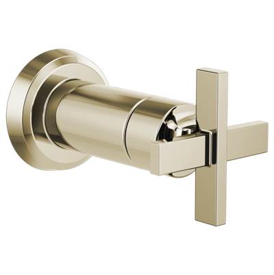 Brizo T66698-PN- Sensori Volume Control Trim - Cross | FaucetExpress.ca