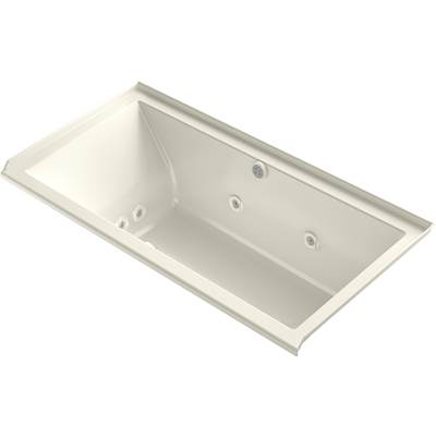 Kohler 1167-XHGHR-96- Underscore Rectangle 60-in X 30-in Heated Bubblemassage Air Bath With Whirlpool, Alcove, Right Drain | FaucetExpress.ca