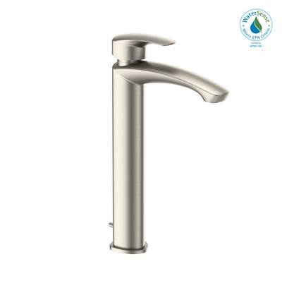 Toto TLG09305U#BN- TOTO GM 1.2 GPM Single Handle Vessel Bathroom Sink Faucet with COMFORT GLIDE Technology, Brushed Nickel - TLG9305U#BN | FaucetExpress.ca