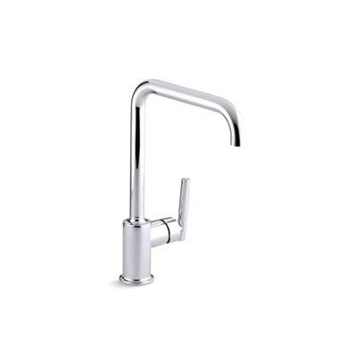 Kohler 7507-CP- Purist® single-hole kitchen sink faucet with 8'' spout | FaucetExpress.ca