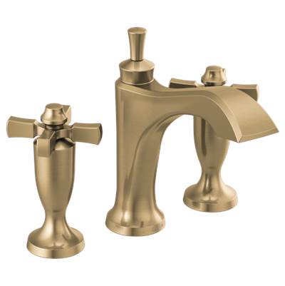 Delta 3557-CZMPU-DST- Widespread Bathroom Faucet | FaucetExpress.ca