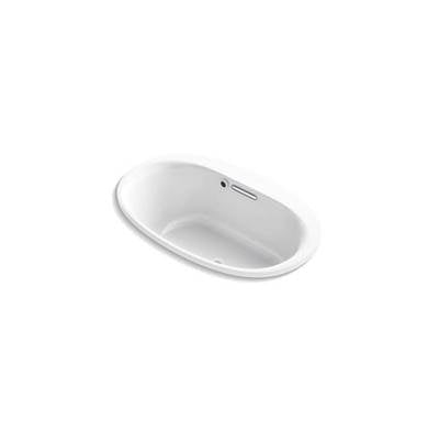 Kohler 5713-W1-0- Underscore® Oval 60'' x 36'' drop-in bath with Bask(R) heated surface | FaucetExpress.ca