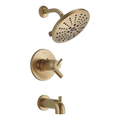 Delta T17T459-CZH2O- Thermostatic Tub And Shower Trim | FaucetExpress.ca