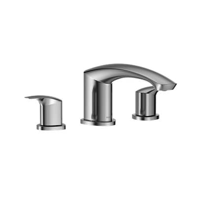 Toto TBG09201U#CP- TOTO GM Two-Handle Deck-Mount Roman Tub Filler Trim, Polished Chrome - TBG09201U#CP | FaucetExpress.ca