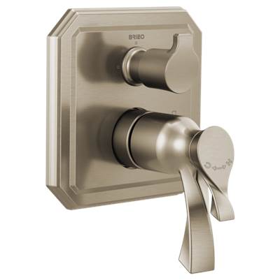 Brizo T75530-BN- Tempassure Thermostatic Valve With Integrated 3-Function Div | FaucetExpress.ca