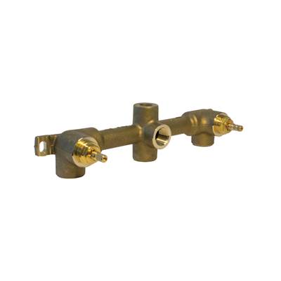 Isenberg WLM.1900- 1/2" Wall Mount Lavatory Faucet Valve - Two Handle | FaucetExpress.ca