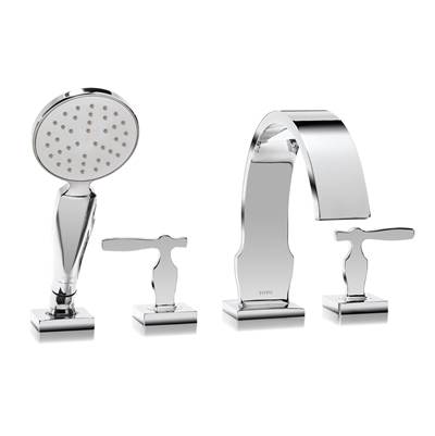 Toto TB626S1#CP- 4H Tub Filler Trim Aimes Polished Chrome | FaucetExpress.ca