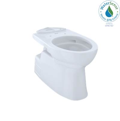 Toto CT474CUFG#01- Vespin Ii - Tornado Flush W Cefiontect Cotton | FaucetExpress.ca