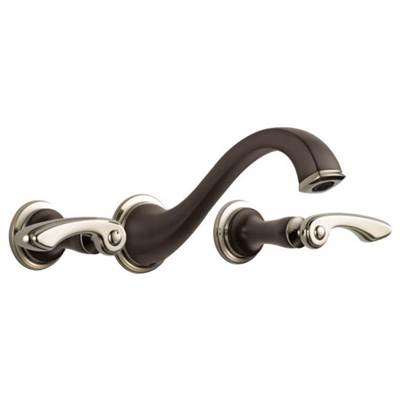 Brizo 65885LF-PNCOLHP-ECO - Two Handle Wall-Mount Lavatory Faucet - Less Handles