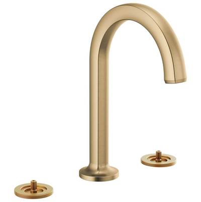 Brizo 65306LF-GLLHP-ECO- Kintsu Widespread Lavatory Faucet With Arc Spout - Less Handles 1.2 GPM