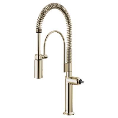 Brizo 63375LF-PNLHP- Spring Spout Pull-Down