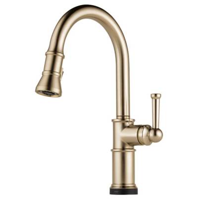 Brizo 64025LF-GL- Single Handle Pull-Down Kitchen Faucet With Smarttouch Te | FaucetExpress.ca