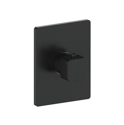 Vogt VT.NU.140.MB- Niveau Thermostatic Valve and Trim 3/4' Matte Black