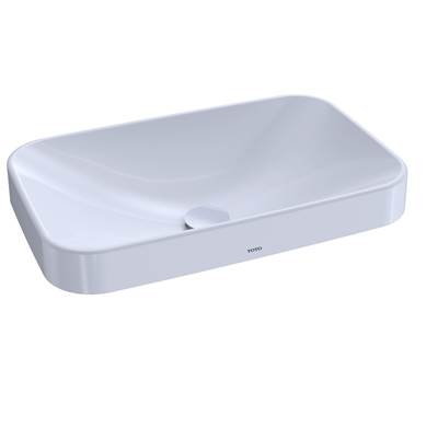 Toto LT426G#01- Arvina Rectangle Vessel Lav 24'' L | FaucetExpress.ca