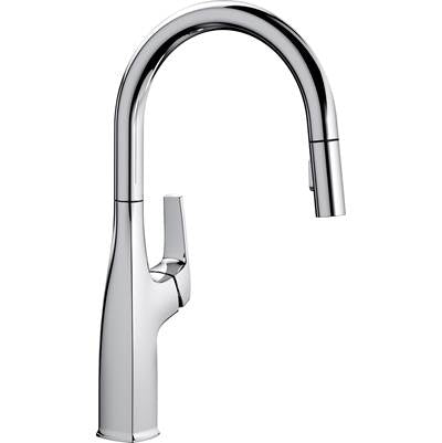 Blanco 442677- RIVANA HIGH-ARC, Pull-down Kitchen Faucet, 1.5 GPM (Dual-spray), Chrome | FaucetExpress.ca