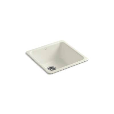 Kohler 6587-96- Iron/Tones® 20-7/8'' x 20-7/8'' x 10'' Top-mount/undermount single-bowl kitchen sink | FaucetExpress.ca