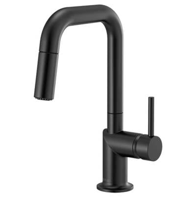 Brizo 63965LF-BLLHP- Odin Pull-Down Prep Faucet with Square Spout - Handle Not Included