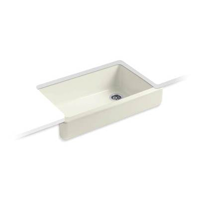 Kohler 6488-96- Whitehaven® 35-1/2'' x 21-9/16'' x 9-5/8'' Undermount single-bowl farmhouse kitchen sink | FaucetExpress.ca