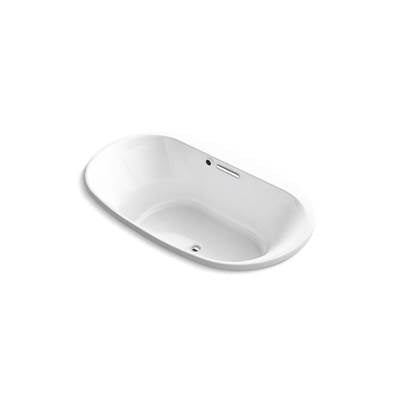 Kohler 5717-W1-0- Underscore® Oval 72'' x 42'' drop-in bath with Bask(R) heated surface | FaucetExpress.ca