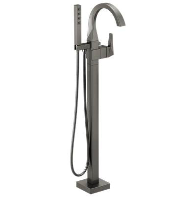 Delta T4746-KSFL- Floor Mounted Tub Filler | FaucetExpress.ca